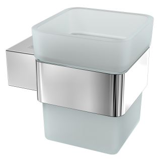 Стакан для зубных щёток Lemark Smooth Line 9731013 с держателем хром